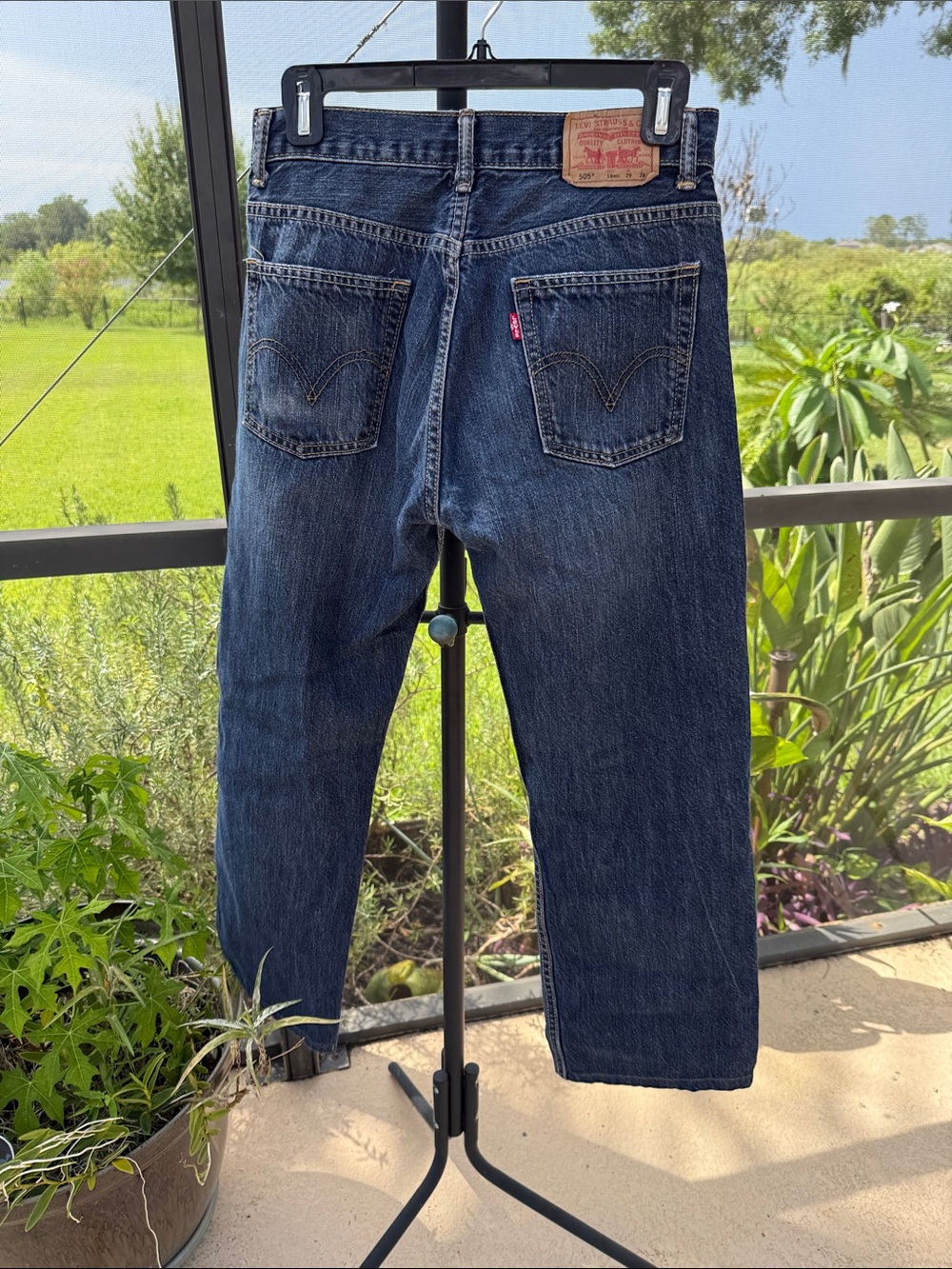 Levi's Men’s 504 Indigo Straight-Leg Jeans 29/29